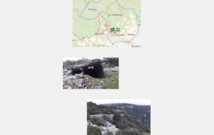 Les mégalithes de Minerve La Caunette (34) 12,6Km Dénivelé 443m