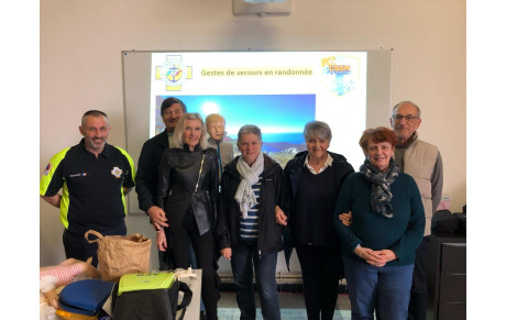 2ème groupe de secourisme en rando